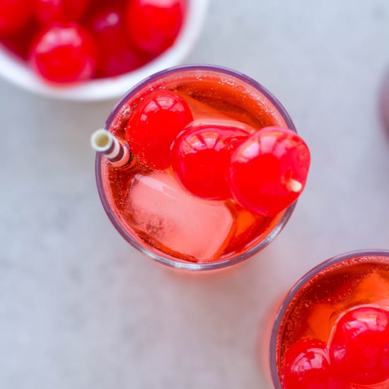 Dirty Shirley Temples - Recipe photo by SimplyMadeRecipes