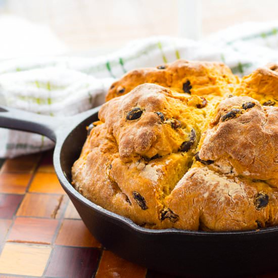 Skillet Irish Soda Bread - Recipe photo by No Plate Like Home