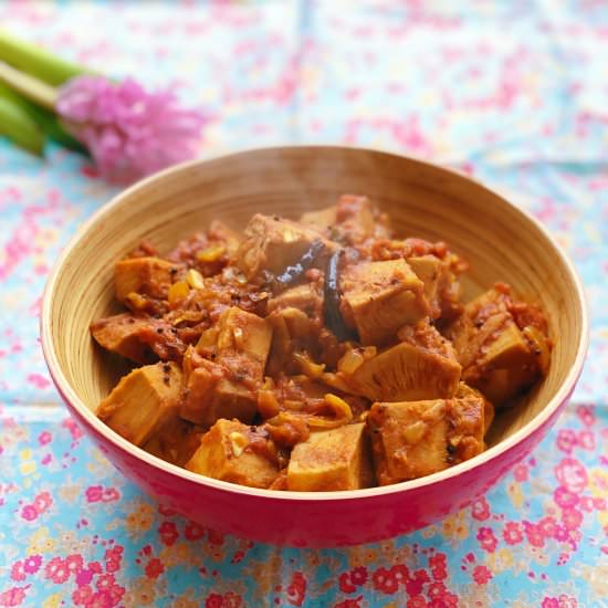 Green Jackfruit Curry - Recipe photo by chilliandmint