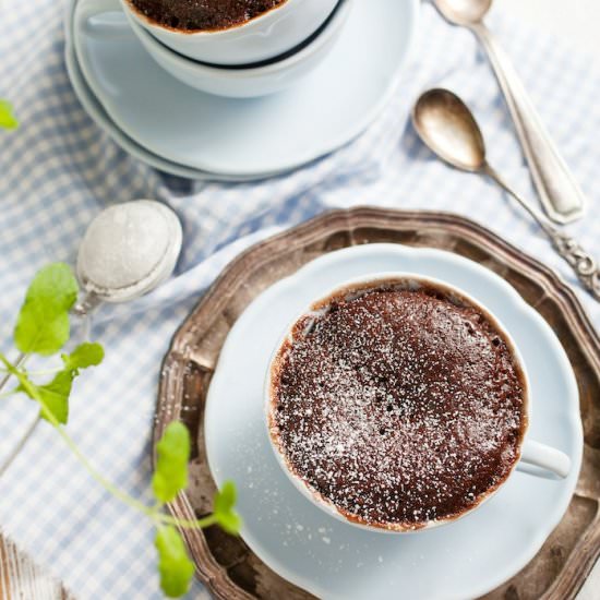 Double Chocolate Mug Cake - Recipe photo by Cook With Me Darling