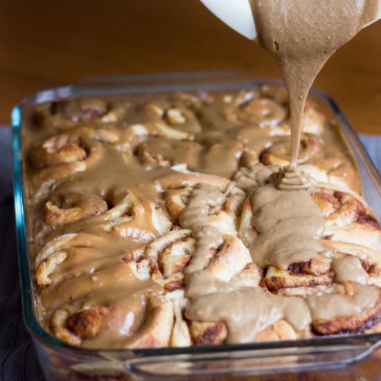 The Easiest Cinnamon Rolls - Recipe photo by kendrastreats