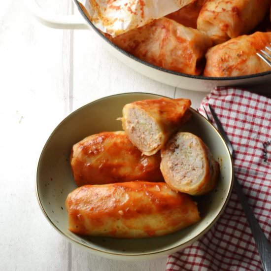 Polish Cabbage Rolls - Recipe photo by everydayhealthyrecipes