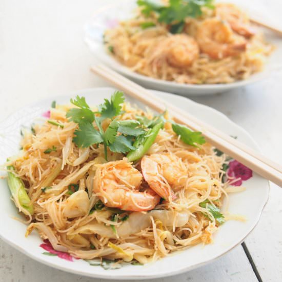 Tomyam Fried Bee Hoon - Recipe photo by Bake With Paws