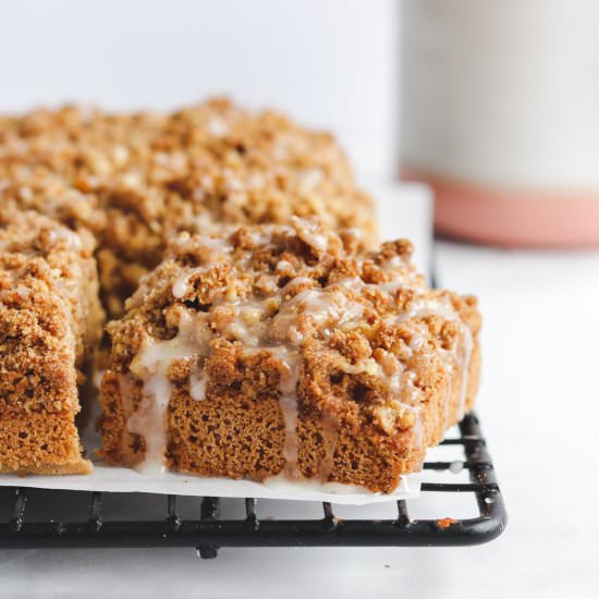 vegan coffee cake - Recipe photo by okonomi kitchen