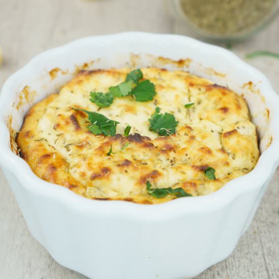 Baked Ricotta with Herbs - Recipe photo by The Cookware Geek