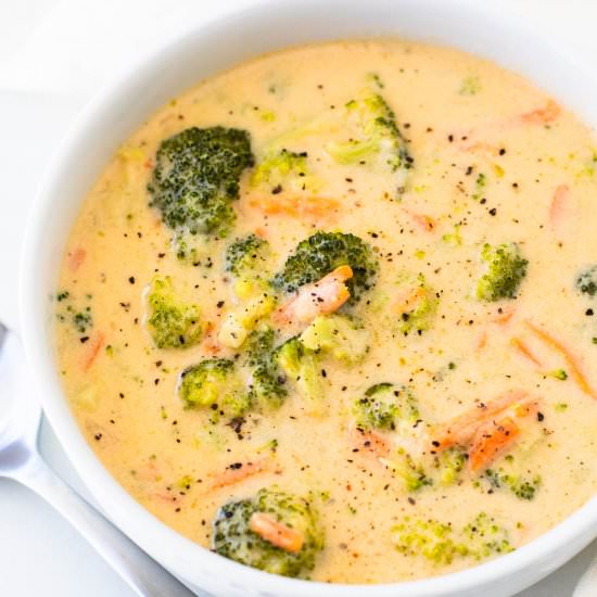 Broccoli Cheddar Cheese Soup - Recipe photo by casserole crissy