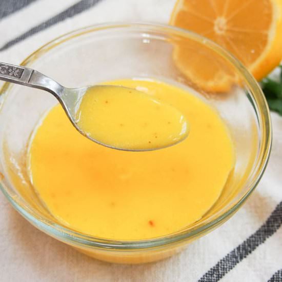 Easy Hollandaise Sauce - Recipe photo by SundaySupper