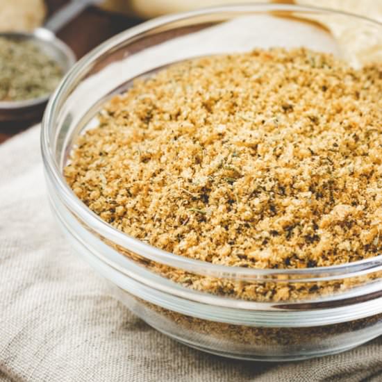 Easy Keto Italian Bread Crumbs - Recipe photo by EatLiftBe