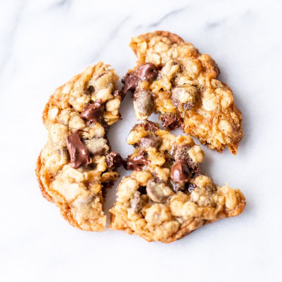 Soft Oatmeal Chocolate Chip Cookie - Recipe photo by heyemilyann