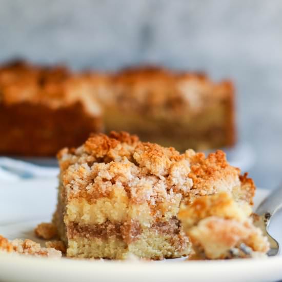 Paleo Cinnamon Coffee Cake - Recipe photo by thebananadiaries