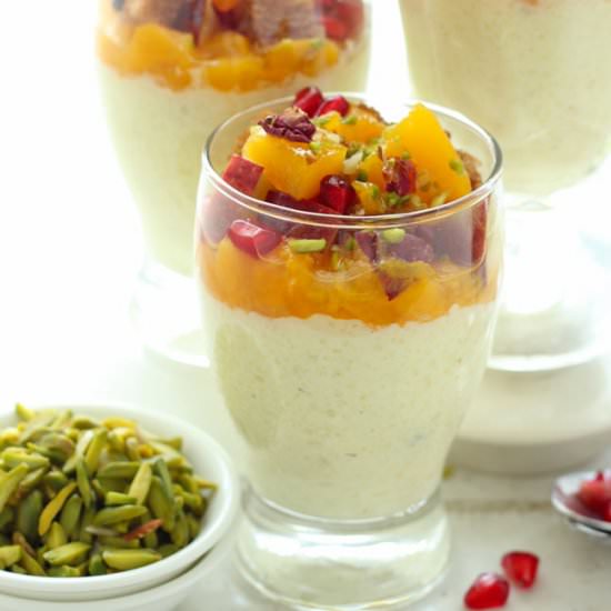 Makhana Phirni Parfait - Recipe photo by Funfoodandfrolic