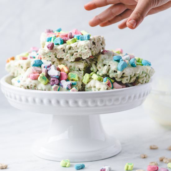 Lucky Charms Treats - Recipe photo by kickassbaker