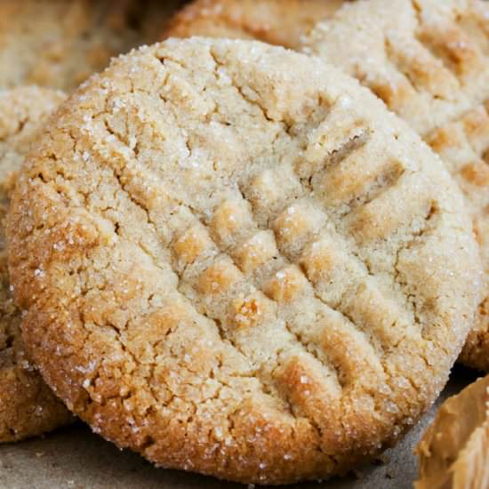 Vegan Peanut Butter Cookies - Recipe photo by pamelaz
