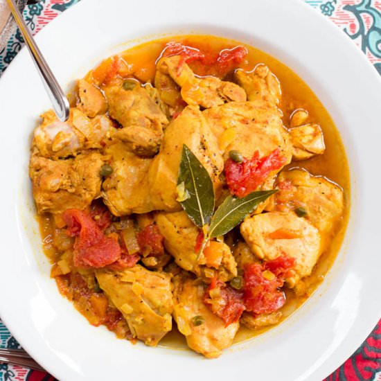 Turmeric Arroz Con Pollo - Recipe photo by Eat Simple Food