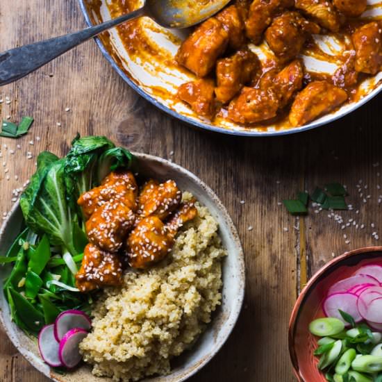 Sesame Seed Chicken - Recipe photo by Properfoodie