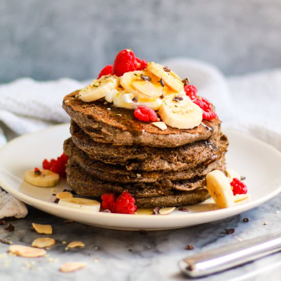 Vegan Buckwheat Pancakes - Recipe photo by thebananadiaries