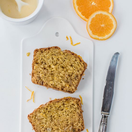 Orange Almond Loaf Cake - Recipe photo by 1001voyagesgourmands