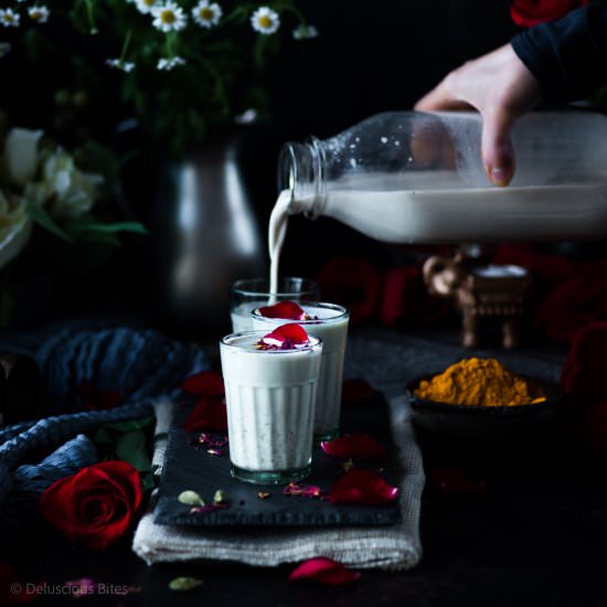 Thandai - Recipe photo by deluscious bites