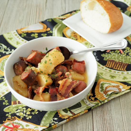Slow Cooker Dublin Coddle - Recipe photo by Tramplingrose