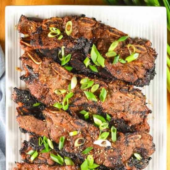 Galbi Korean BBQ Short Ribs - Recipe photo by serenabakessimplyfrom scratch