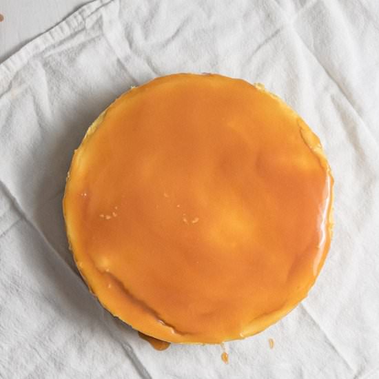 Banana Caramel Cheesecake - Recipe photo by infinebalance