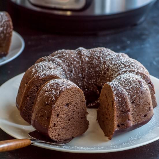 Instant Pot Date Cake - Recipe photo by SimmertoSlimmer