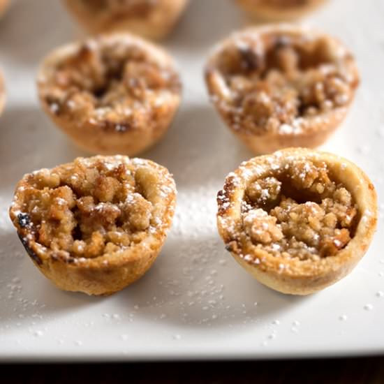 Mini Apple Peanut Butter Pies - Recipe photo by BitterSweet