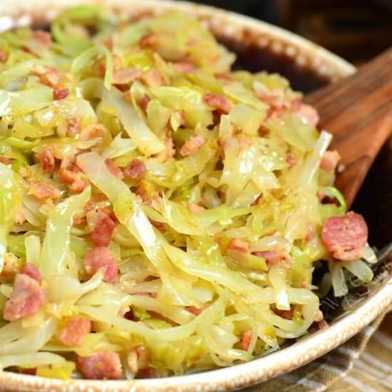 Fried Cabbage - Recipe photo by WillCookForSmiles