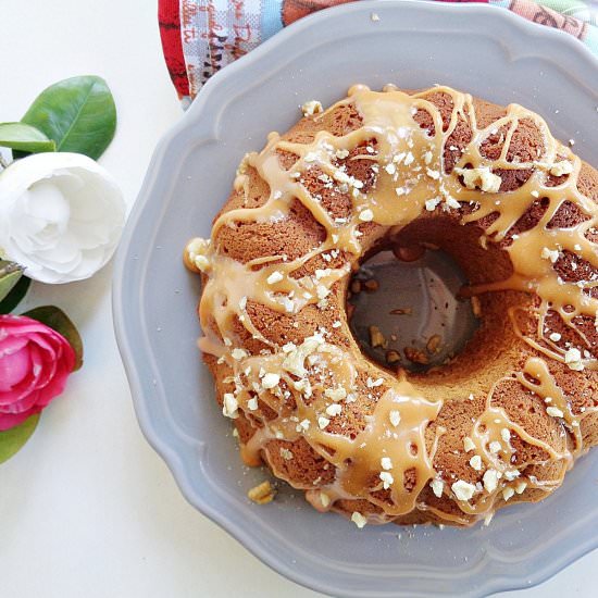 Tahini Apple Cake - Recipe photo by cookandfeed