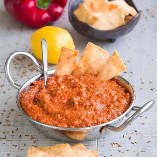 MUHAMMARA RECIPE - Recipe photo by Philosokitchen