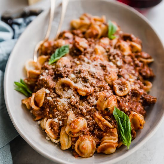 Easy Bolognese Sauce - Recipe photo by browneyedbaker