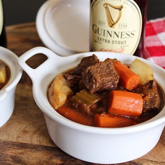 Irish American Guinness Stew - Recipe photo by SmartyPantsKitchen.com