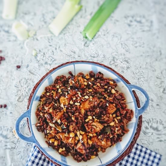 Asian stir-fried chicken - Recipe photo by Sheeba@gohealthy