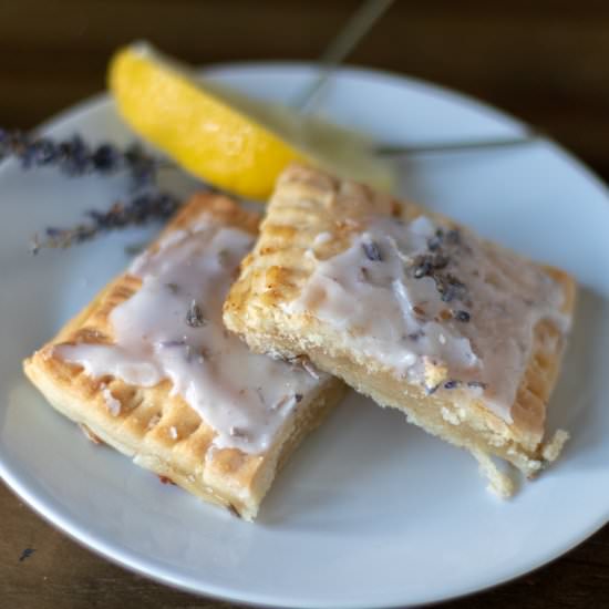 Vegan Lemon Lavender Pop-Tart - Recipe photo by 86Eats