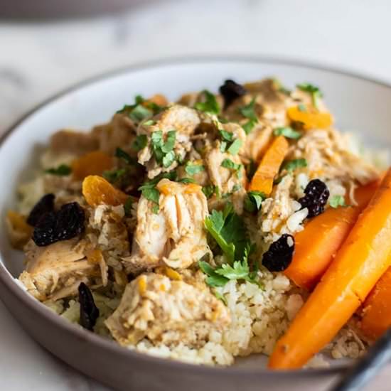 Crockpot Moroccan Chicken (Whole30) - Recipe photo by SunkissedKitch