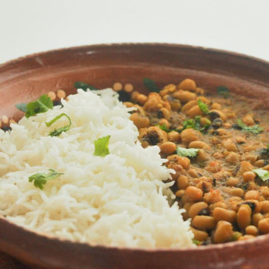 Black Eye Pea Curry - Recipe photo by Veggiecurean
