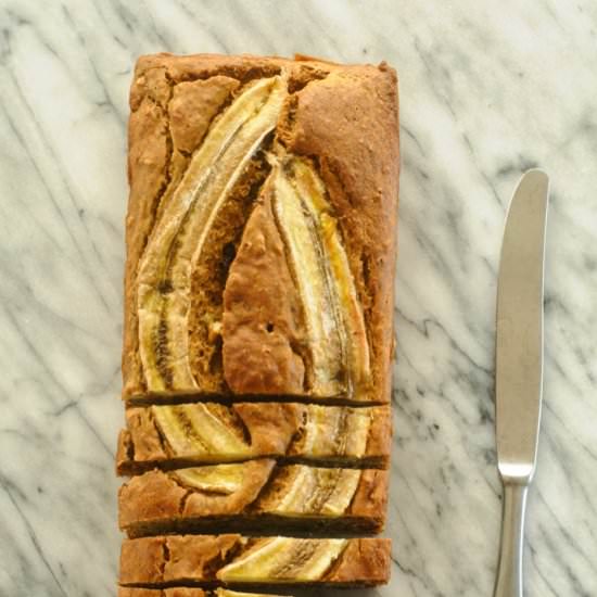 Banana Bread with Nuts and Fig - Recipe photo by Veggiecurean