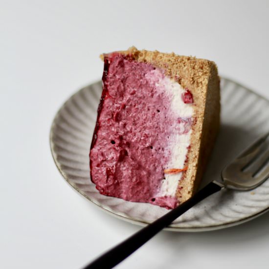 Cassis Ombre Mousse Cake - Recipe photo by wildreverie_byamanda