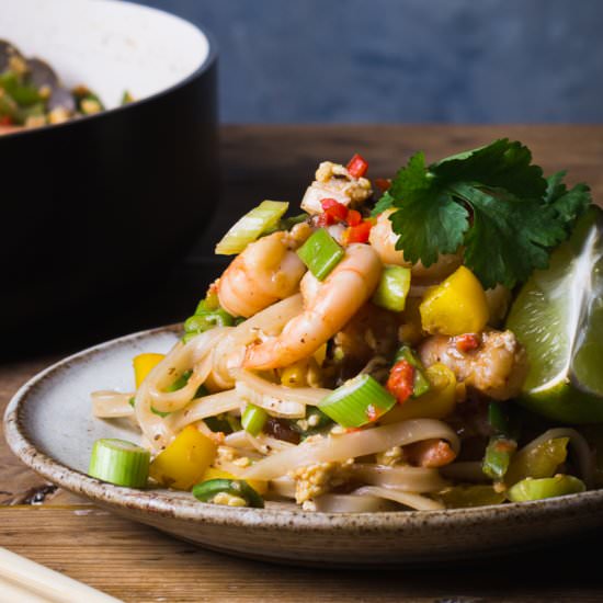 Pad Thai Noodes - Recipe photo by Properfoodie