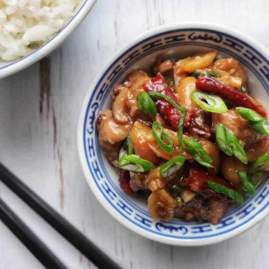 The Real Deal Kung Pao Chicken - Recipe photo by mybfisgf