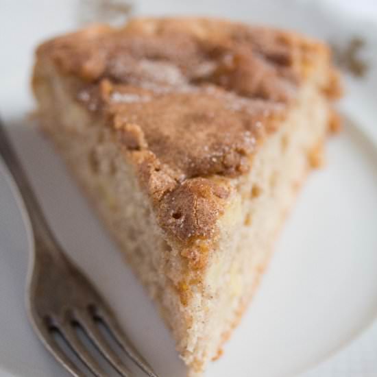 Easy French Apple Cake – Low Fat - Recipe photo by adinutza