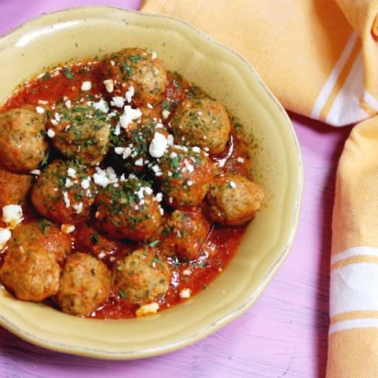 Indstant Pot Greek Meatballs - Recipe photo by Spice Chronicles