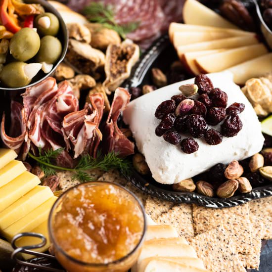Gluten Free Charcuterie Board Guide - Recipe photo by chelseajoyeats