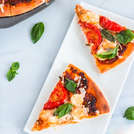 Margherita Pizza - Recipe photo by Priyanka DK