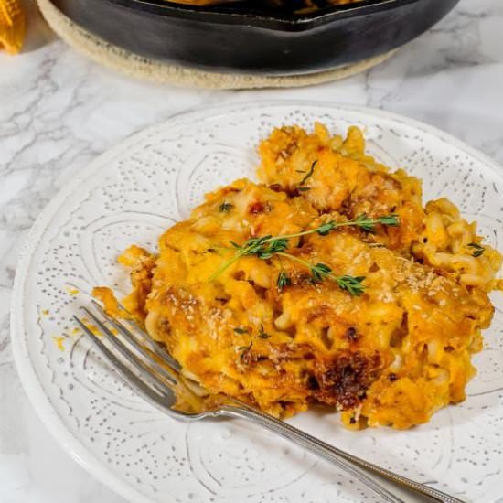 HEALTHY MAC AND CHEESE - Recipe photo by thedeliciouscrescent