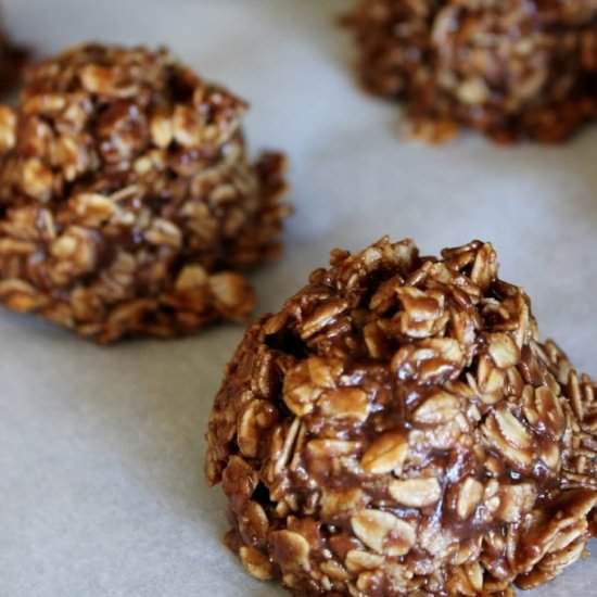 Clean Eating No Bake Cookies - Recipe photo by banjo3