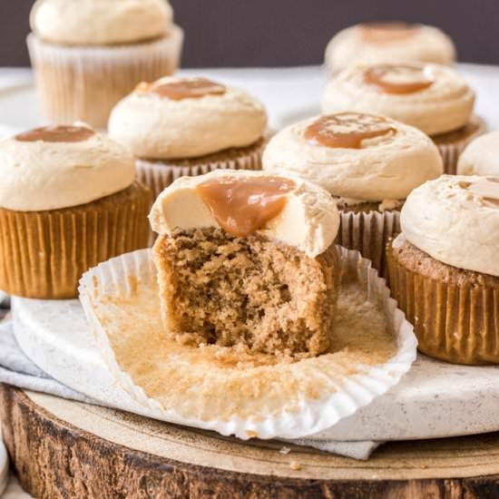 Salted Caramel Cinnamon Cupcakes - Recipe photo by sugarsaltmagic