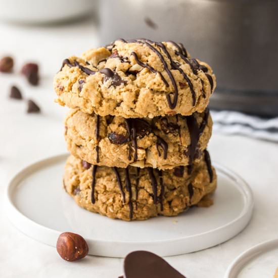 Chocolate Chip Hazelnut Cookies - Recipe photo by sugarsaltmagic