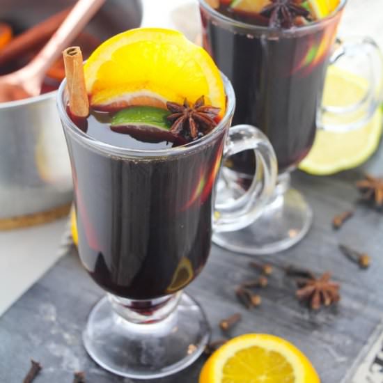 Mulled Wine - Recipe photo by sugarspiceandglitter