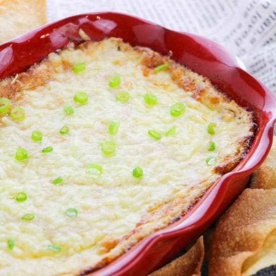 Crab Rangoon Dip - Recipe photo by sugarspiceandglitter